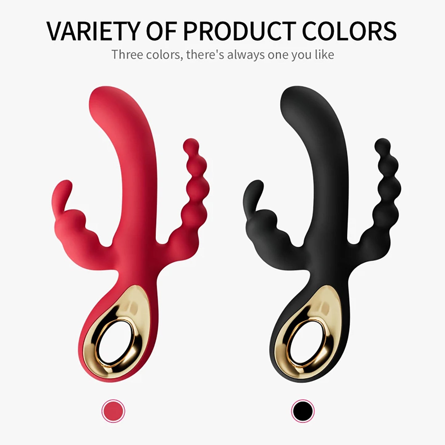 G-spot rabbit vibrator, suitable for female clitoral stimulation, with 10 powerful vibration functions