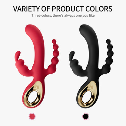 G-spot rabbit vibrator, suitable for female clitoral stimulation, with 10 powerful vibration functions