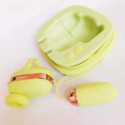 MiNi clitoridien mamelon succion vibrateur oeuf femme 2 en 1 point G jouet sexuel femme vagin Stimulation masseur