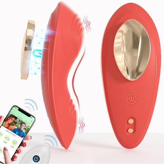 Oeuf vibrant à succion en forme de papillon, télécommande APP, pour femmes, vibrateur magnétique portable, jouet sexuel pour adulte