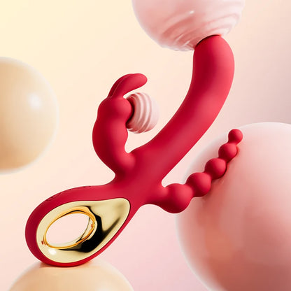 G-spot rabbit vibrator, suitable for female clitoral stimulation, with 10 powerful vibration functions