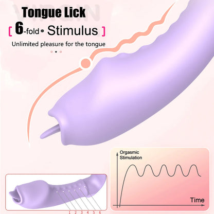 Wearable vibrating panties dildo tongue licking vibrator pulse silent vibrating egg with wireless remote control, female adult sex toy