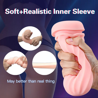 LCD Display Electric Male Masturbators Vibration Sucking Sex Toy For Men Masturbation Cup