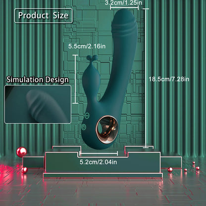 Sex Toys for Clitoral Licking G Spot Stimulation,Waterproof Dildo Waterproof Rabbit Vibrator Sex Toys 18+